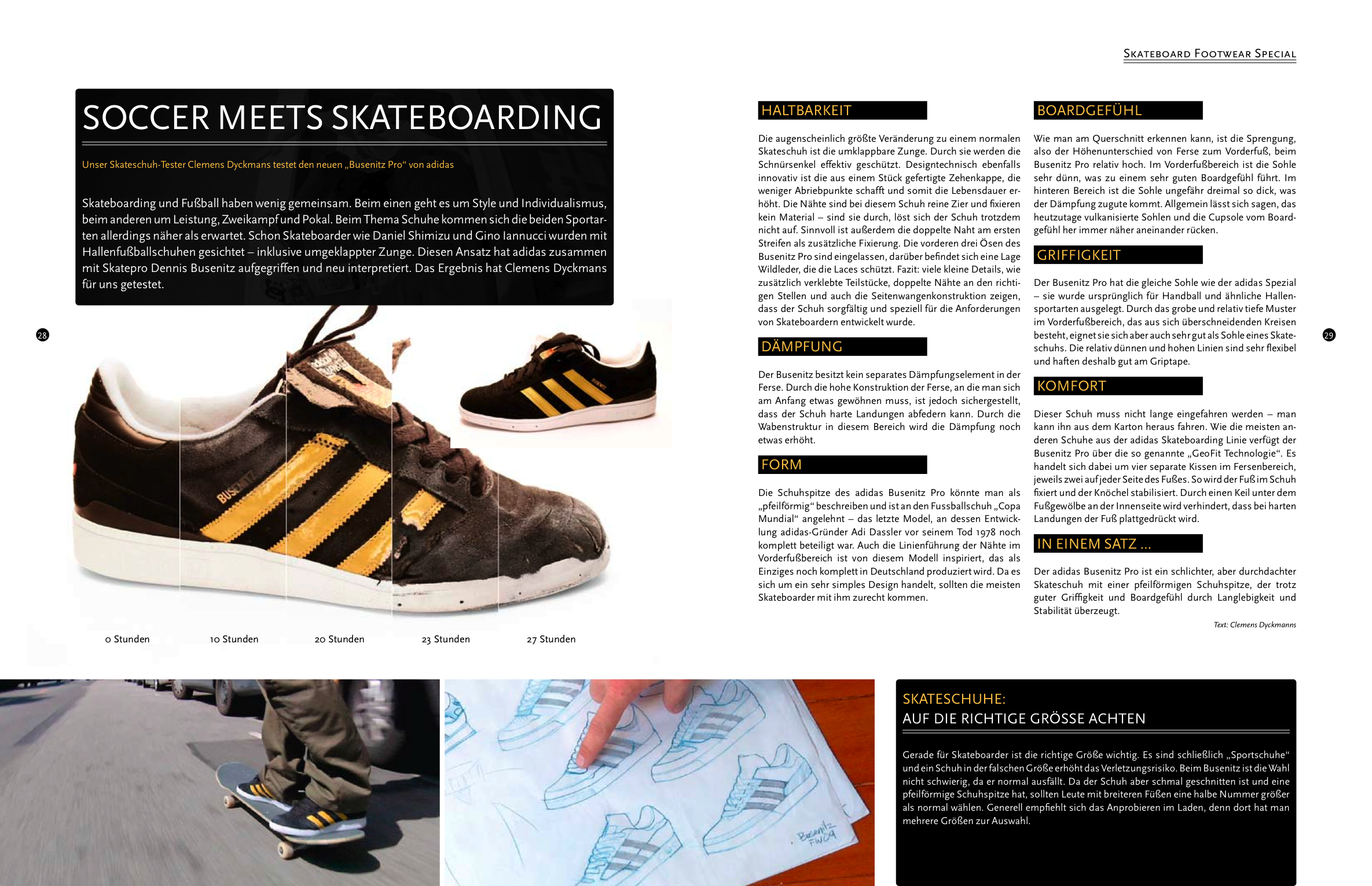 Sneakers Adidas Busenitz Pro article - Weartested detailed skate reviews